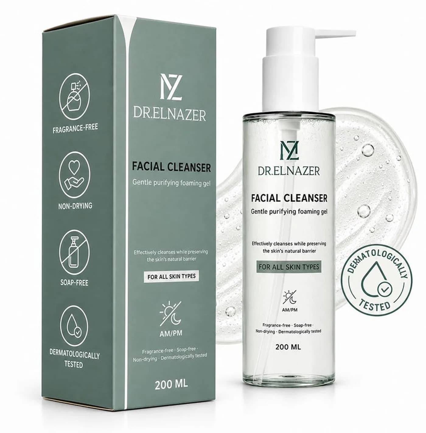 Facial Cleanser - Gentle purifying gel